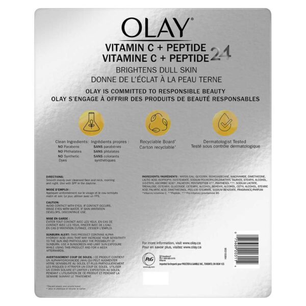 Olay Regenerist Vitamin C + Peptide 24 Face Moisturizer