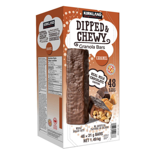 Kirkland Signature Dipped and Chewy Granola Bar, 1.49 kg