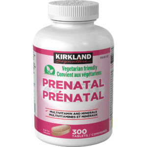 Kirkland Signature Prenatal Multivitamin, 300 Tablets