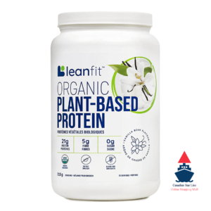 Leanfit Organic Plant-Based Protein, Vanilla Bean, 1.02 kg