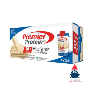 Premier Protein High-protein Vanilla Shake 325 mL, 18-count.