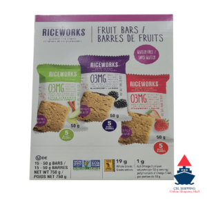 Riceworks Fruit Bars, 15 x 50 g