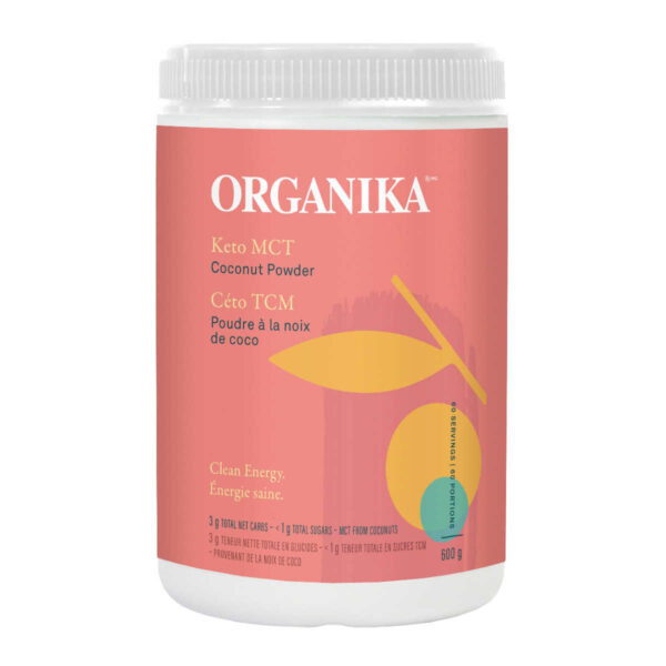 Organika’s KETO MCT Coconut Powder, 600 g