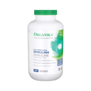 Organika Spirulina 360 Vegetarian Capsules